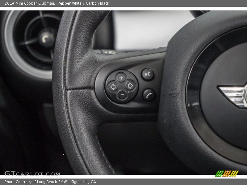 Pepper White / Carbon Black 2014 Mini Cooper Clubman
