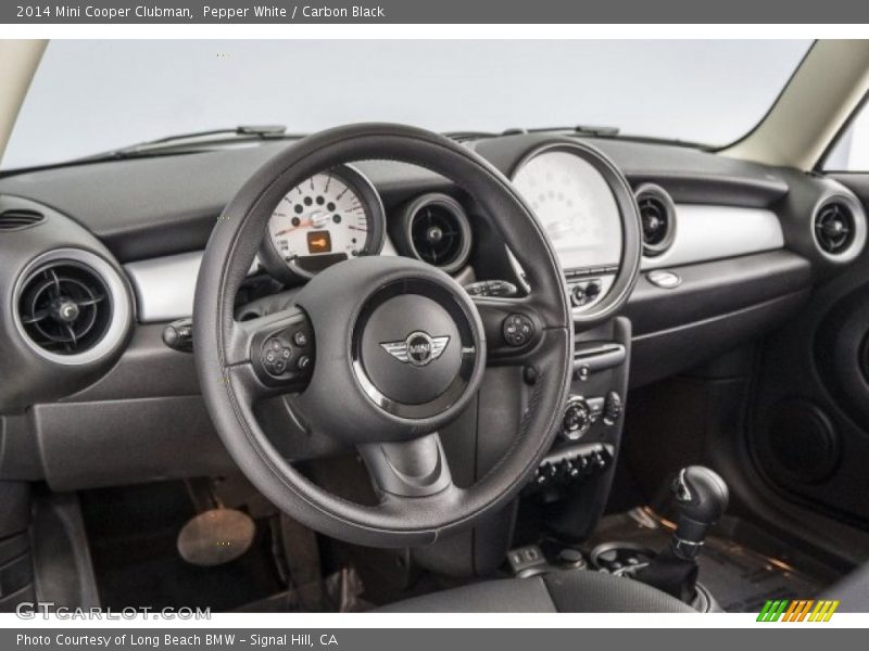 Pepper White / Carbon Black 2014 Mini Cooper Clubman