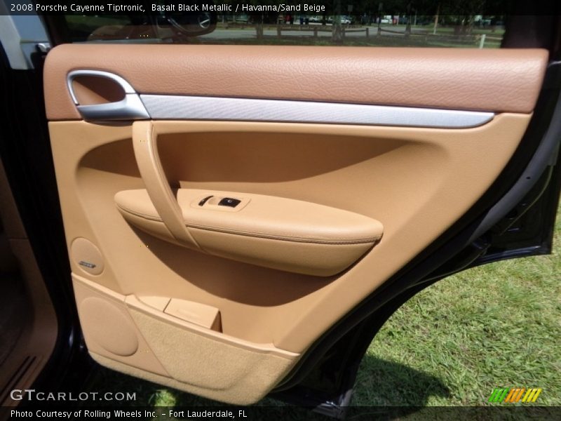 Basalt Black Metallic / Havanna/Sand Beige 2008 Porsche Cayenne Tiptronic