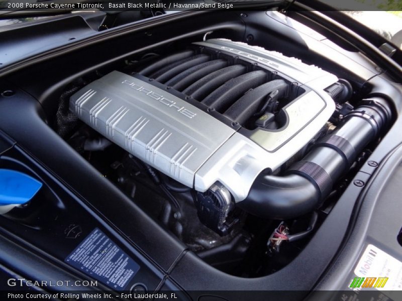 Basalt Black Metallic / Havanna/Sand Beige 2008 Porsche Cayenne Tiptronic