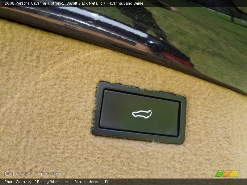 Basalt Black Metallic / Havanna/Sand Beige 2008 Porsche Cayenne Tiptronic