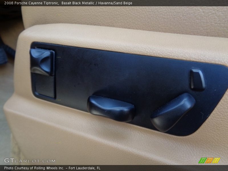 Basalt Black Metallic / Havanna/Sand Beige 2008 Porsche Cayenne Tiptronic