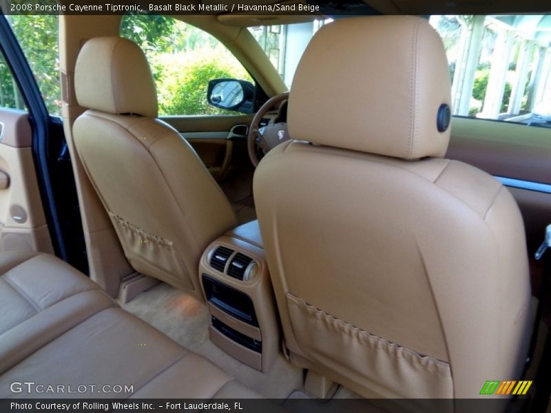 Basalt Black Metallic / Havanna/Sand Beige 2008 Porsche Cayenne Tiptronic