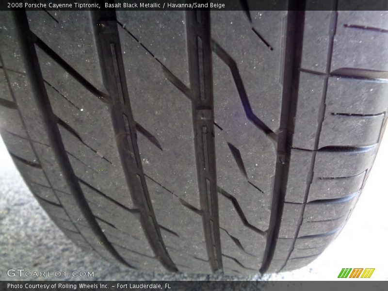 Basalt Black Metallic / Havanna/Sand Beige 2008 Porsche Cayenne Tiptronic