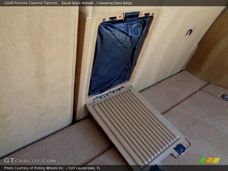 Basalt Black Metallic / Havanna/Sand Beige 2008 Porsche Cayenne Tiptronic