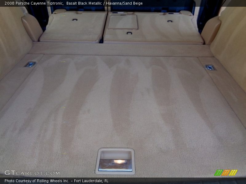 Basalt Black Metallic / Havanna/Sand Beige 2008 Porsche Cayenne Tiptronic