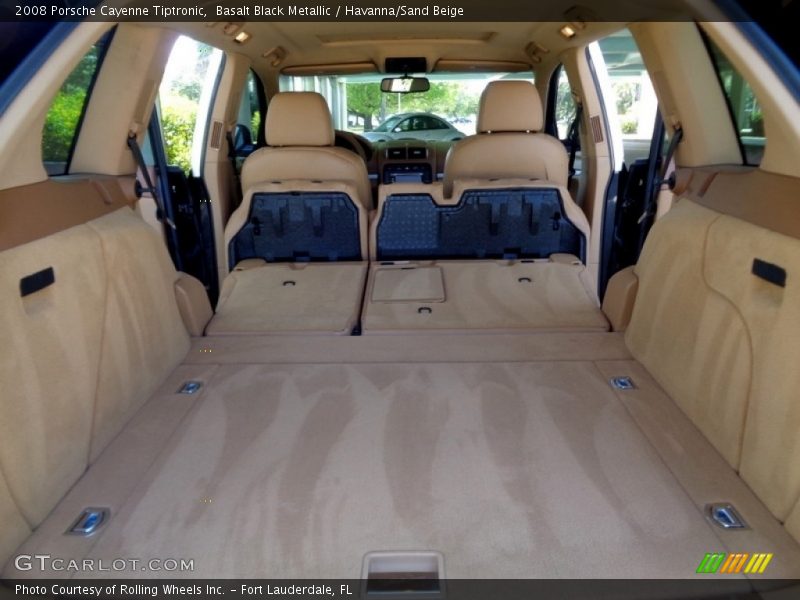 Basalt Black Metallic / Havanna/Sand Beige 2008 Porsche Cayenne Tiptronic