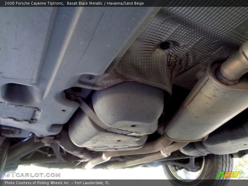 Basalt Black Metallic / Havanna/Sand Beige 2008 Porsche Cayenne Tiptronic