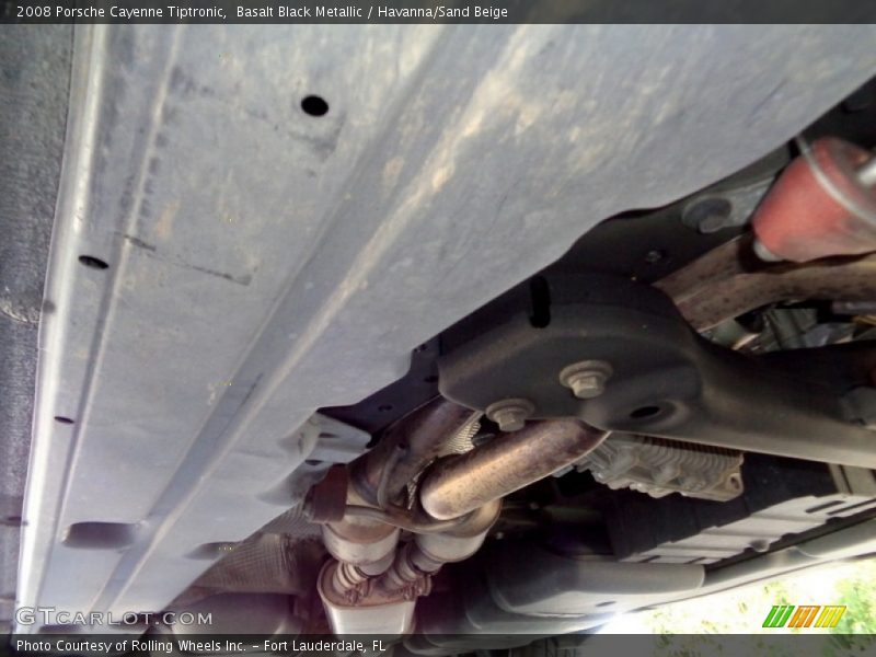 Basalt Black Metallic / Havanna/Sand Beige 2008 Porsche Cayenne Tiptronic