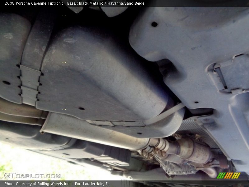 Basalt Black Metallic / Havanna/Sand Beige 2008 Porsche Cayenne Tiptronic