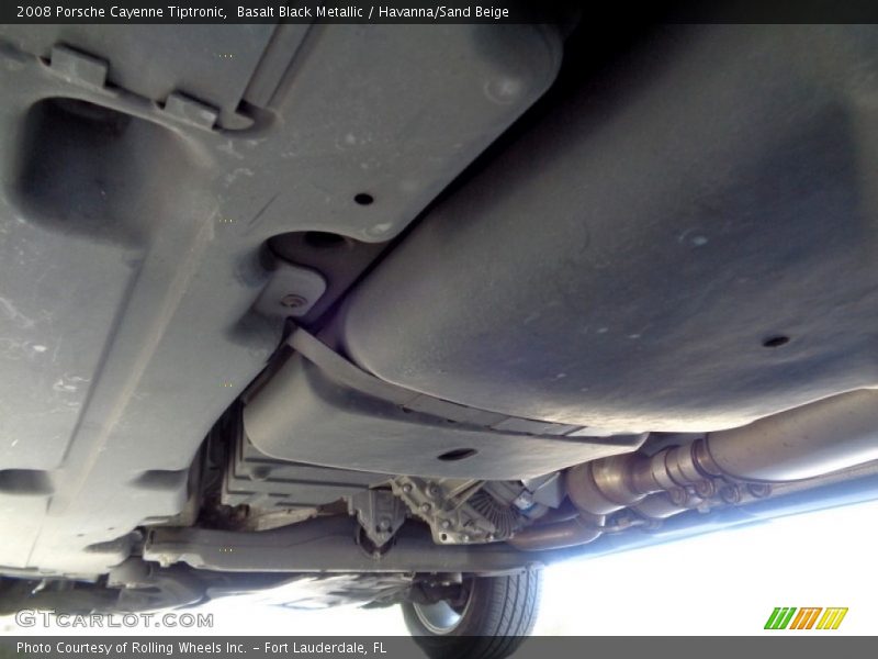 Basalt Black Metallic / Havanna/Sand Beige 2008 Porsche Cayenne Tiptronic