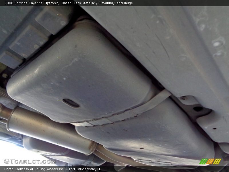 Basalt Black Metallic / Havanna/Sand Beige 2008 Porsche Cayenne Tiptronic