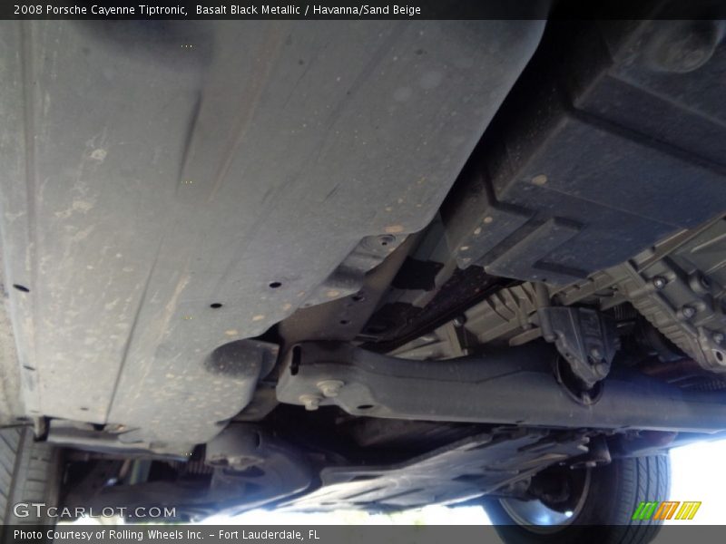 Basalt Black Metallic / Havanna/Sand Beige 2008 Porsche Cayenne Tiptronic