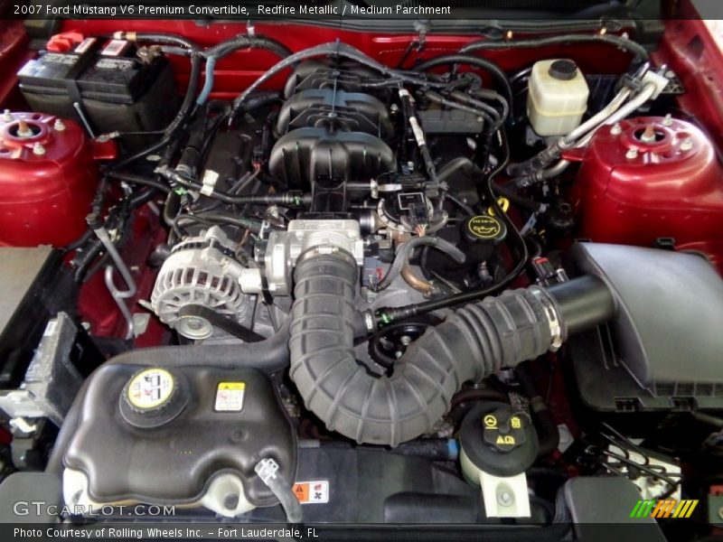  2007 Mustang V6 Premium Convertible Engine - 4.0 Liter SOHC 12-Valve V6