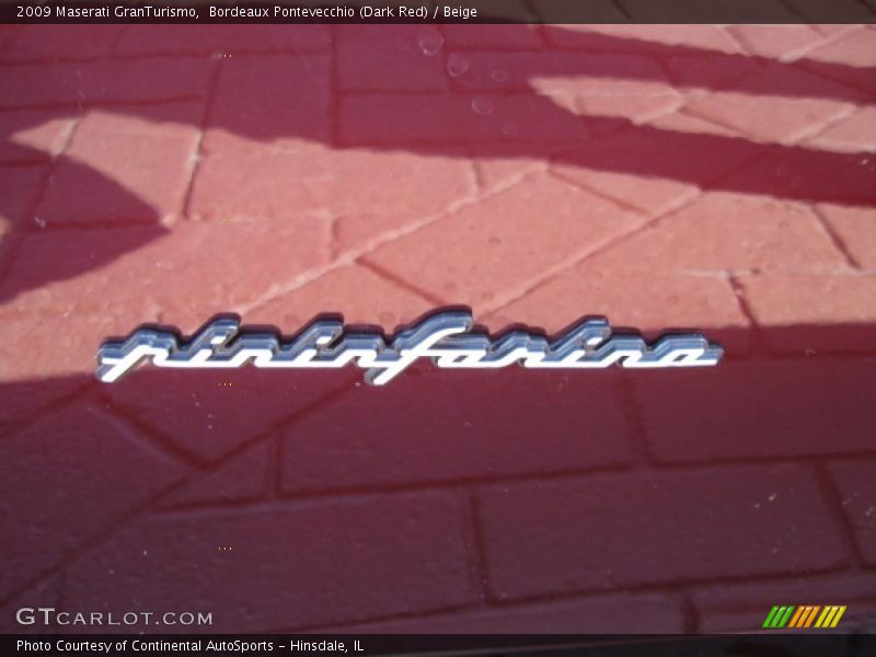 Bordeaux Pontevecchio (Dark Red) / Beige 2009 Maserati GranTurismo