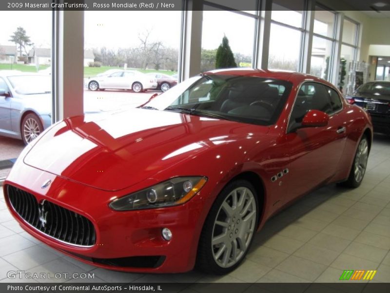 Rosso Mondiale (Red) / Nero 2009 Maserati GranTurismo