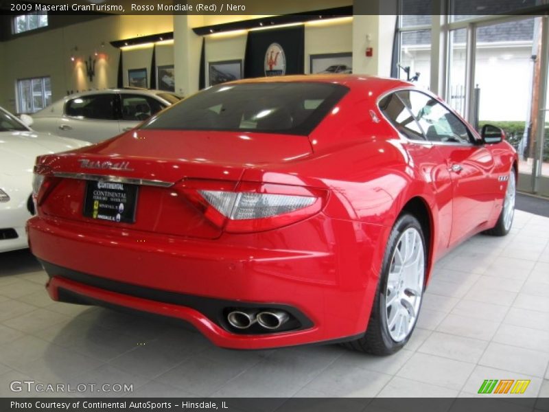 Rosso Mondiale (Red) / Nero 2009 Maserati GranTurismo