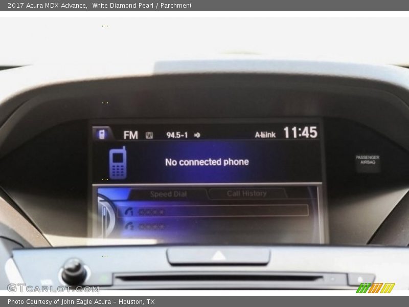 White Diamond Pearl / Parchment 2017 Acura MDX Advance