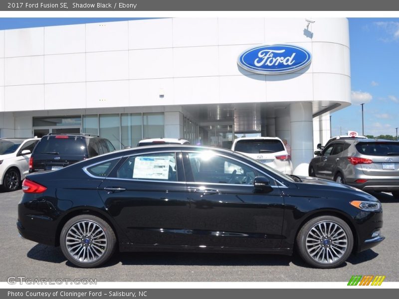 Shadow Black / Ebony 2017 Ford Fusion SE