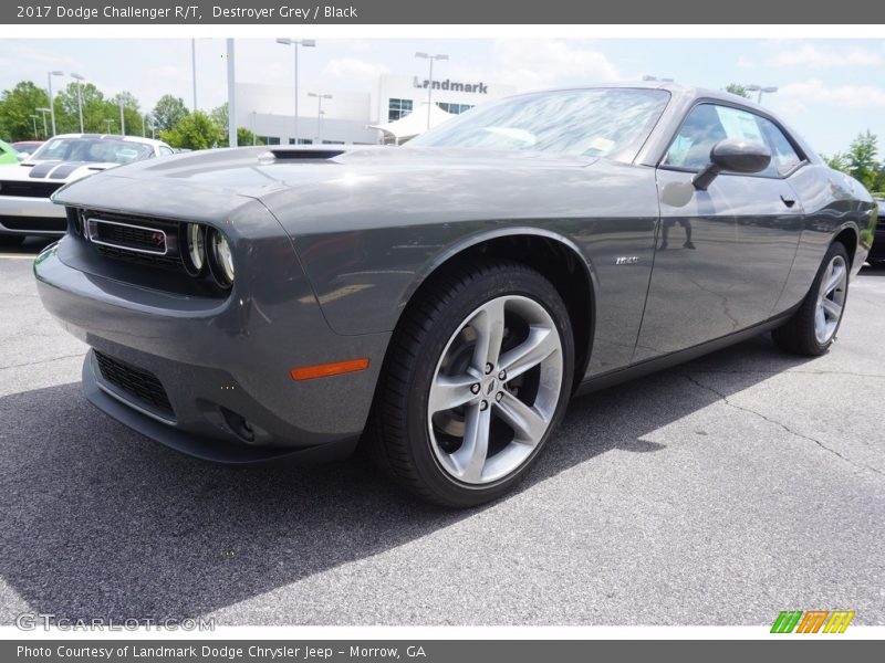 Destroyer Grey / Black 2017 Dodge Challenger R/T