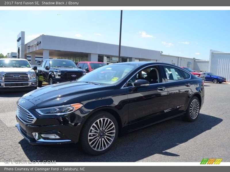 Shadow Black / Ebony 2017 Ford Fusion SE