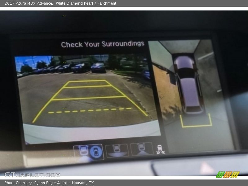White Diamond Pearl / Parchment 2017 Acura MDX Advance