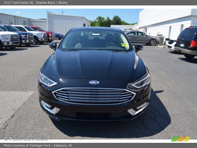 Shadow Black / Ebony 2017 Ford Fusion SE
