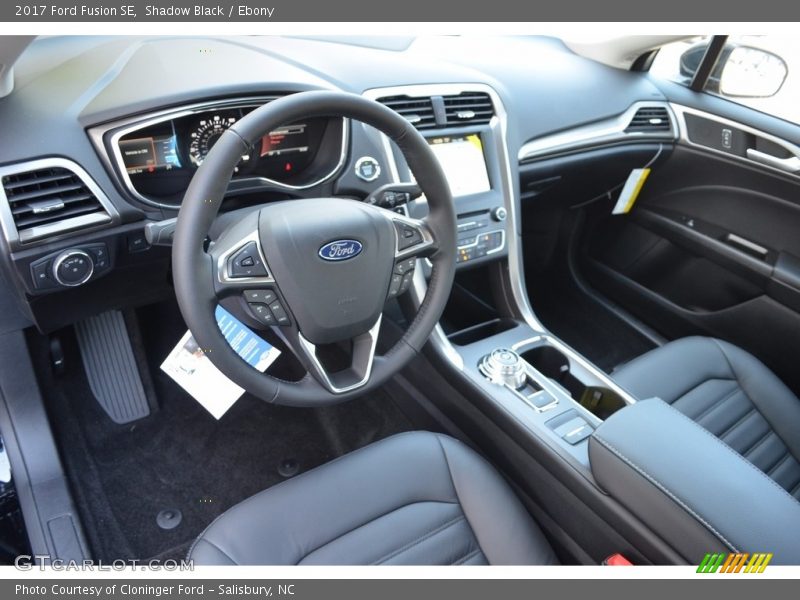 Shadow Black / Ebony 2017 Ford Fusion SE
