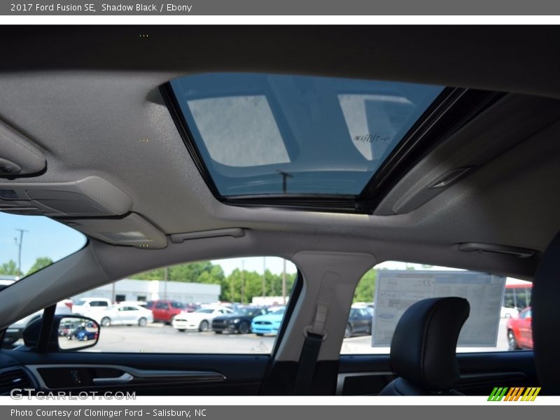 Shadow Black / Ebony 2017 Ford Fusion SE