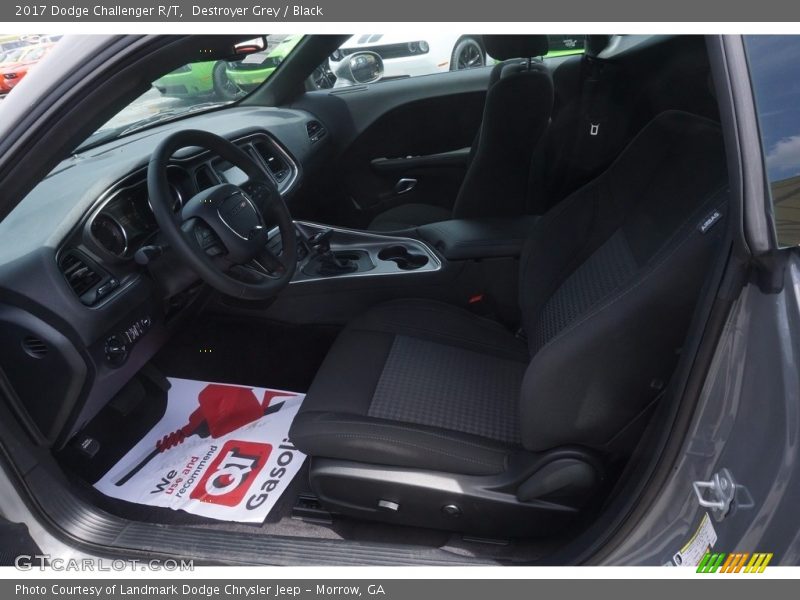 Destroyer Grey / Black 2017 Dodge Challenger R/T