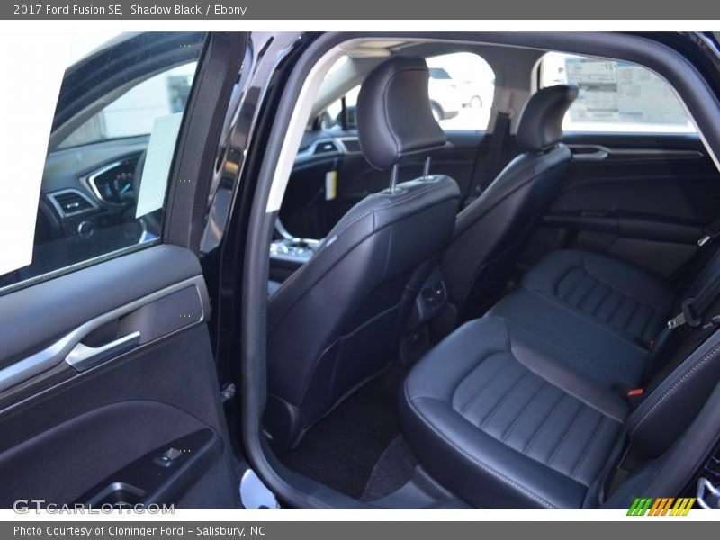 Shadow Black / Ebony 2017 Ford Fusion SE