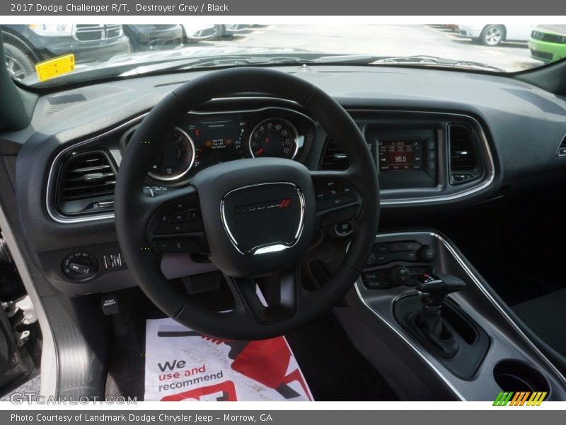 Destroyer Grey / Black 2017 Dodge Challenger R/T