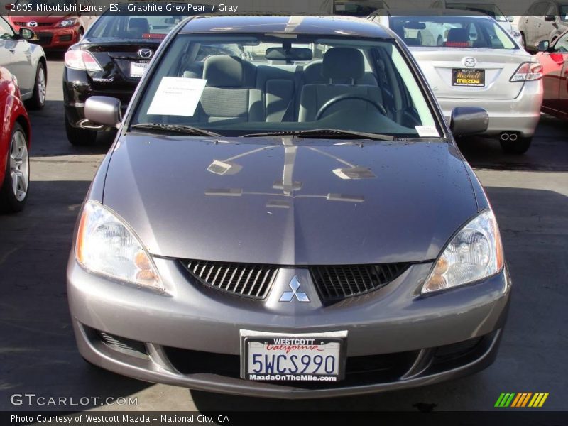 Graphite Grey Pearl / Gray 2005 Mitsubishi Lancer ES