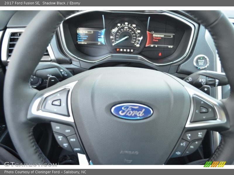 Shadow Black / Ebony 2017 Ford Fusion SE