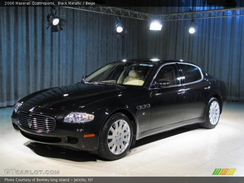 Black Metallic / Beige 2006 Maserati Quattroporte