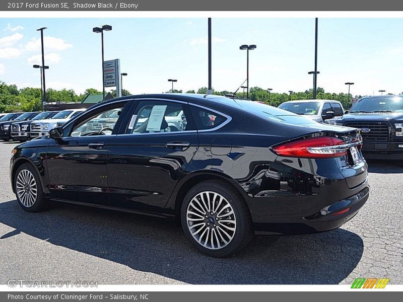 Shadow Black / Ebony 2017 Ford Fusion SE