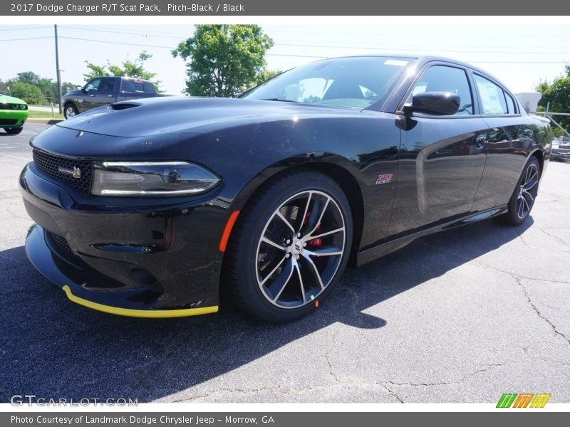 Pitch-Black / Black 2017 Dodge Charger R/T Scat Pack