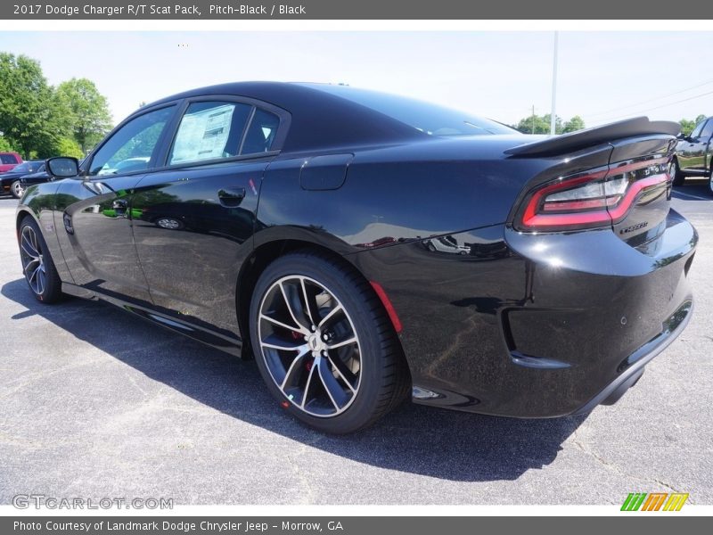 Pitch-Black / Black 2017 Dodge Charger R/T Scat Pack