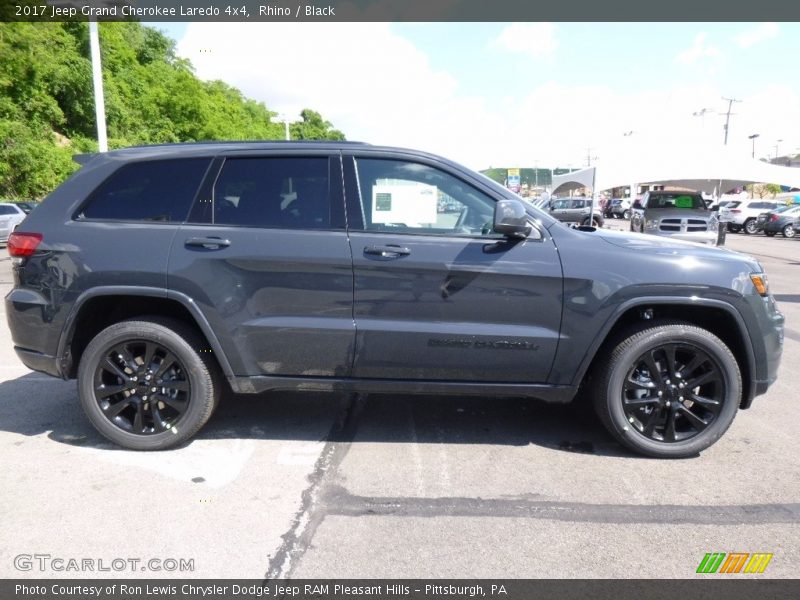 Rhino / Black 2017 Jeep Grand Cherokee Laredo 4x4