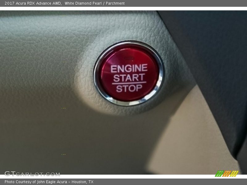 White Diamond Pearl / Parchment 2017 Acura RDX Advance AWD