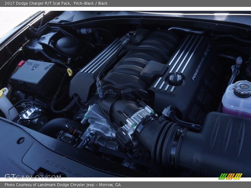 Pitch-Black / Black 2017 Dodge Charger R/T Scat Pack