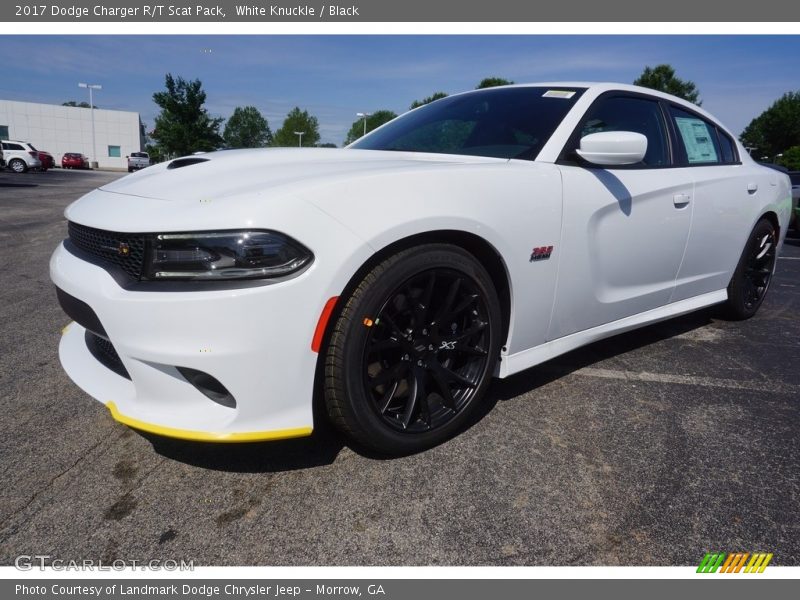 White Knuckle / Black 2017 Dodge Charger R/T Scat Pack