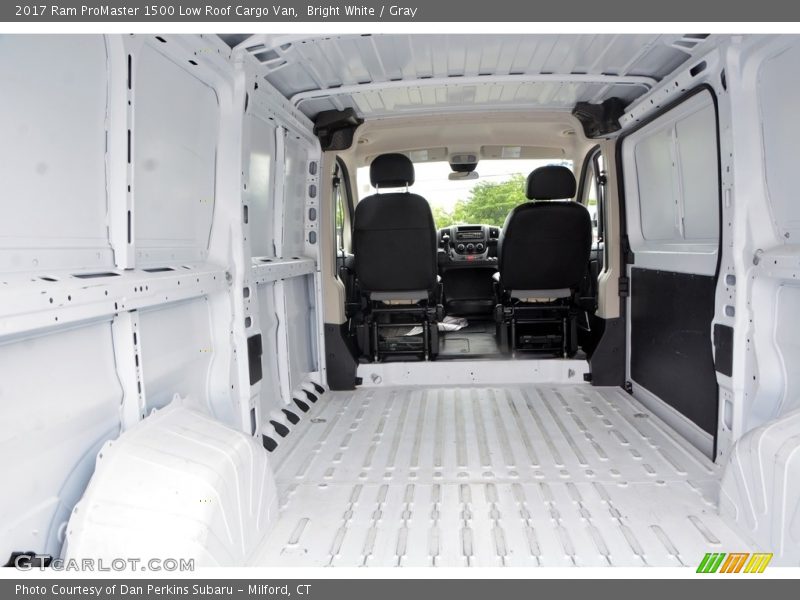 Bright White / Gray 2017 Ram ProMaster 1500 Low Roof Cargo Van