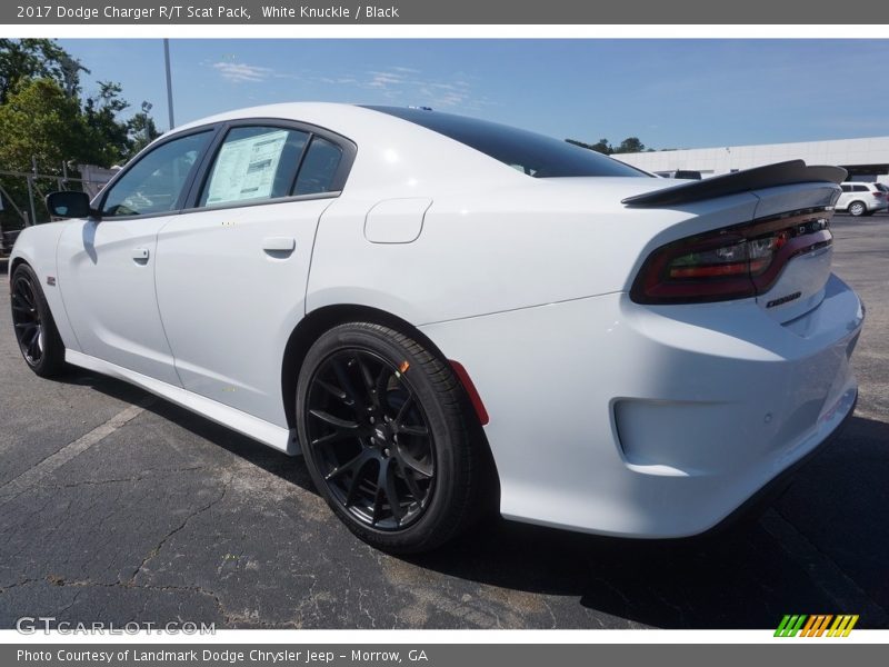White Knuckle / Black 2017 Dodge Charger R/T Scat Pack