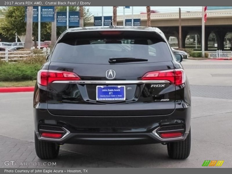 Crystal Black Pearl / Ebony 2017 Acura RDX AWD