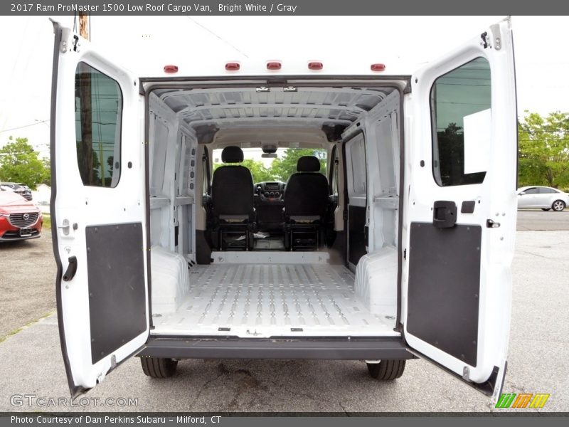 Bright White / Gray 2017 Ram ProMaster 1500 Low Roof Cargo Van