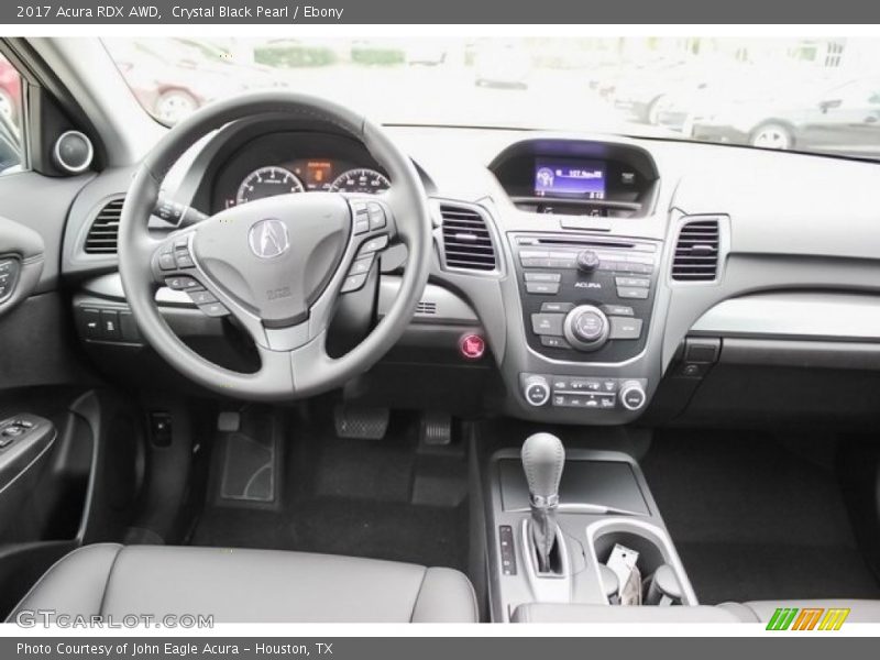Crystal Black Pearl / Ebony 2017 Acura RDX AWD