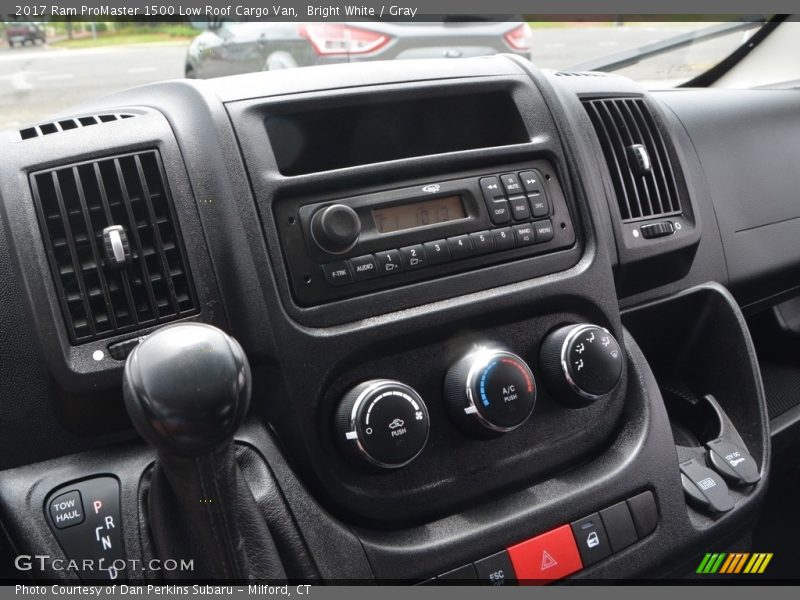 Bright White / Gray 2017 Ram ProMaster 1500 Low Roof Cargo Van