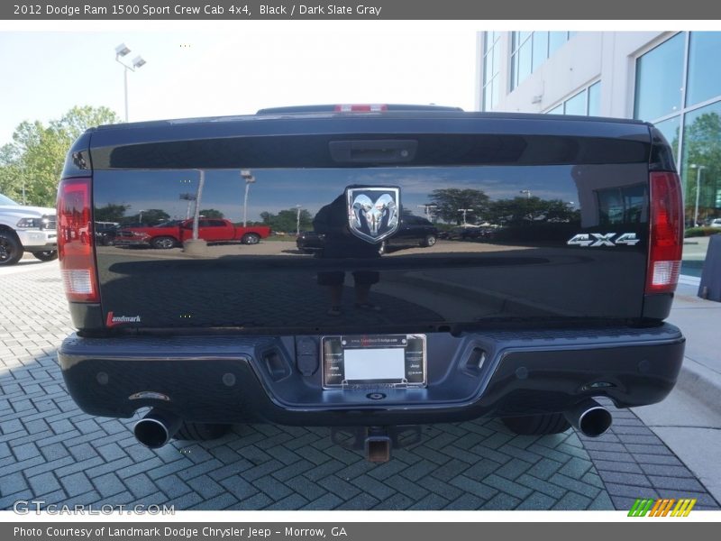 Black / Dark Slate Gray 2012 Dodge Ram 1500 Sport Crew Cab 4x4