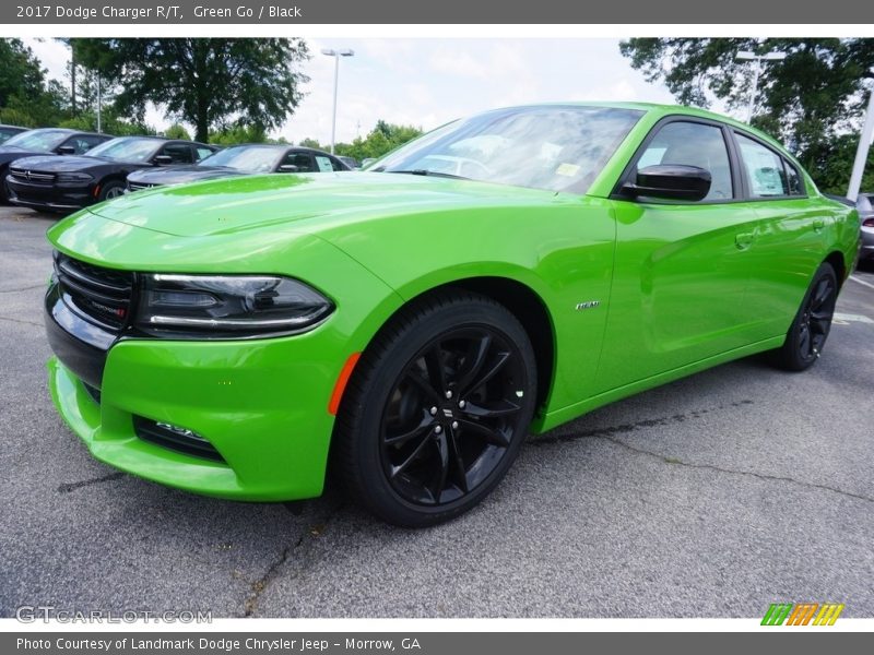 Green Go / Black 2017 Dodge Charger R/T